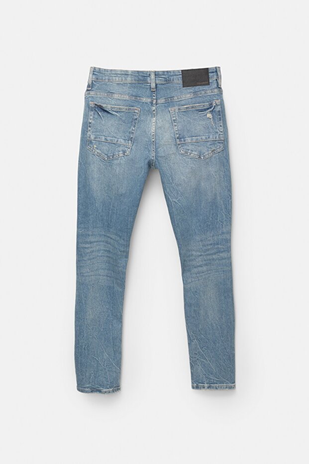 Yırtık skinny jean - 7