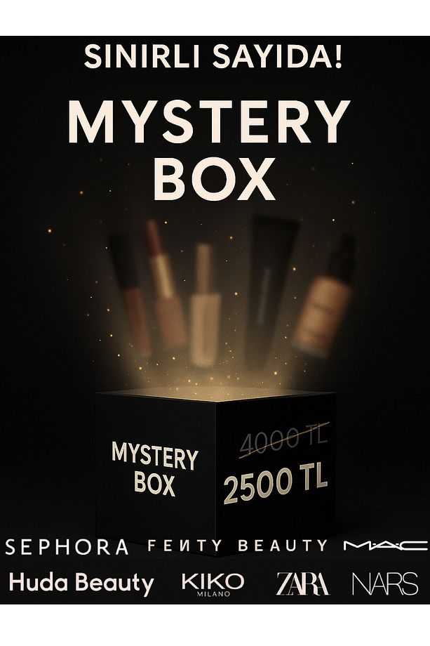 ✨ Mystery Beauty Box: 4-6 Adet Lüks Ürün 4000 TL Değerinde Sadece 2500 TL! ✨ - 1