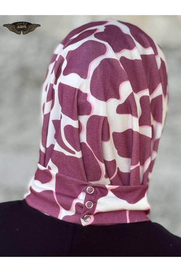 Snap Hijab Bonnet Pattern - 3