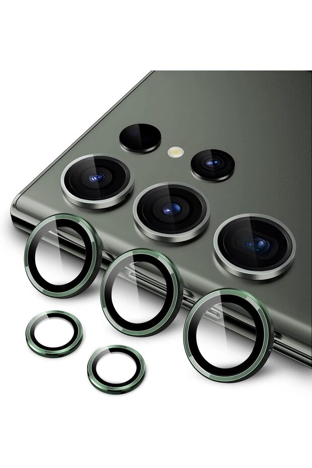 Camera Lens Protector, 9H Tempered Glass 3+2 PCS for Samsung Galaxy S23 Ultra 5G