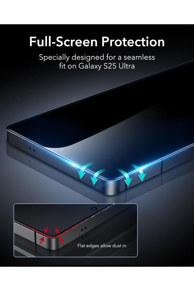 Samsung S25 Ultra Armorite Cam Ekran Koruyucu 2 Adet - 5