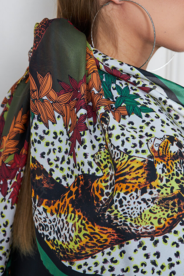 İPEK FULAR EŞARP - 8