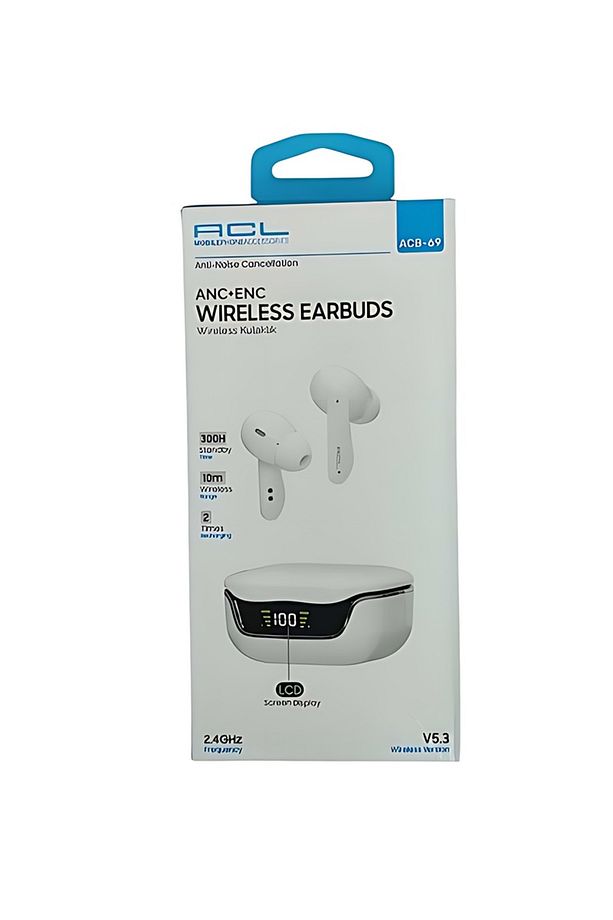 ACB-69 V5.3 LCD Ekranlı Wireless Kulak İçi Bluetooth Kulaklık - 2