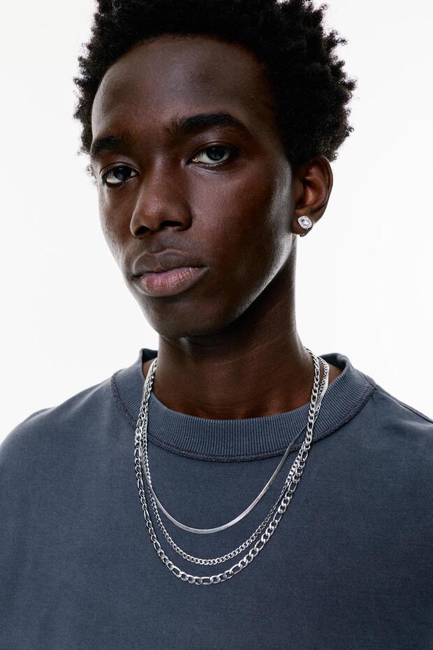 3'lü zincir kolye seti - 4