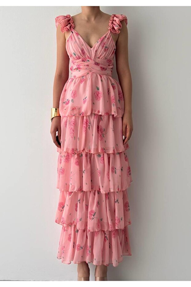 Dea Sırt Dekolteli Elbise - 7