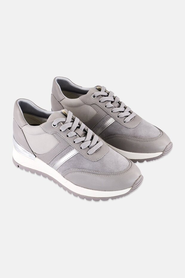 Women D Desy A A Lace Up Sneakers, Light Grey
