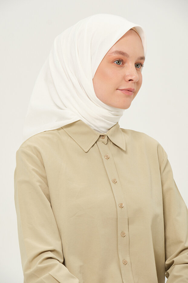 وشاح مربع من القطن متعدد الألوان، قماش قطني أبيض اللون يسمح بمرور الهواء