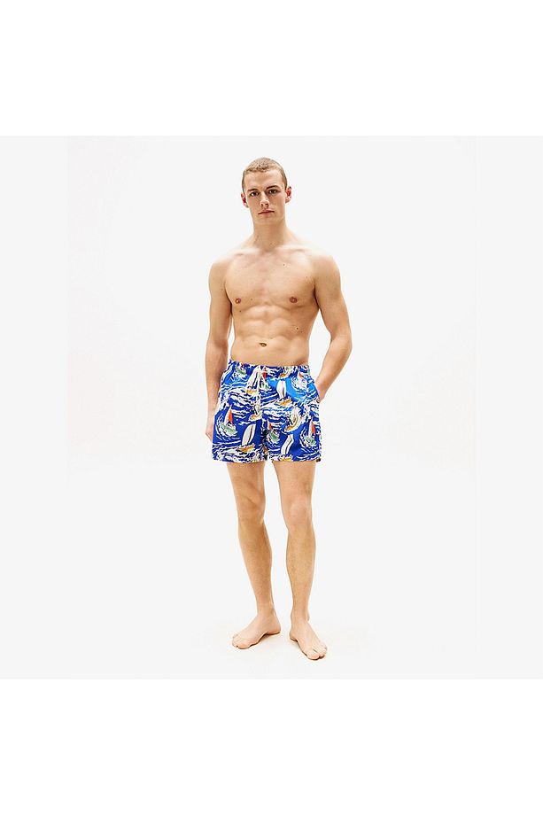 MEDIUM DRAWSTRING PRINT Deniz Şortu - 2