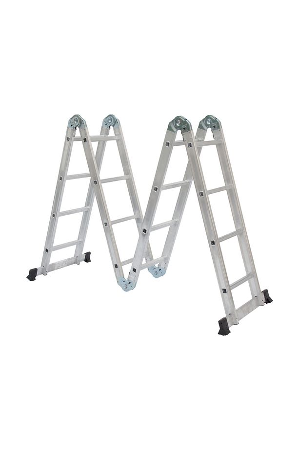 4X4 ,16 Basamaklı 1,6 MM Katlanır Çok Amaçlı Merdiven - 3