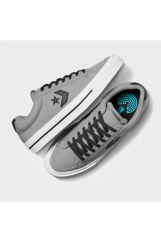 CONS Unisex Gri Sneaker - 4