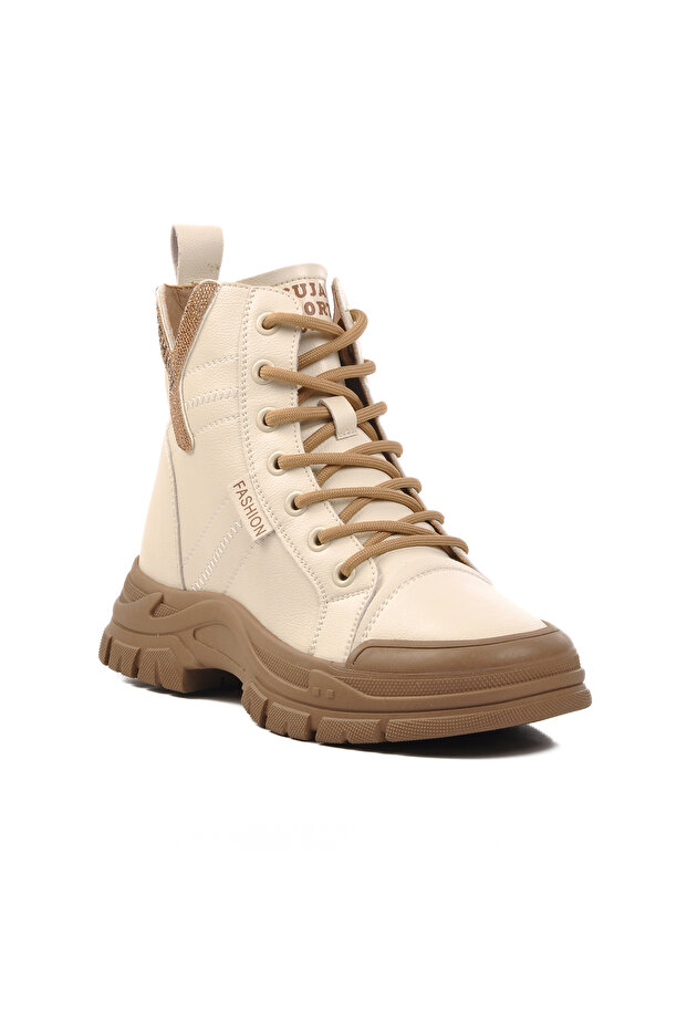 Beige Women's Boots 24K310-14 Z
