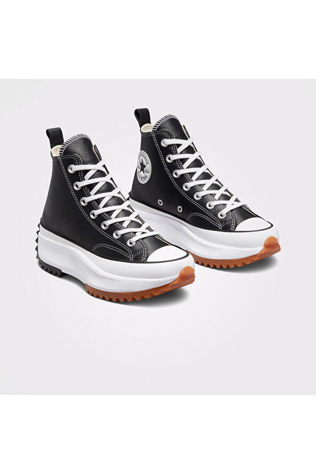 Run Star Hike Platform Foundational Leather Unisex Siyah Sneaker - 2