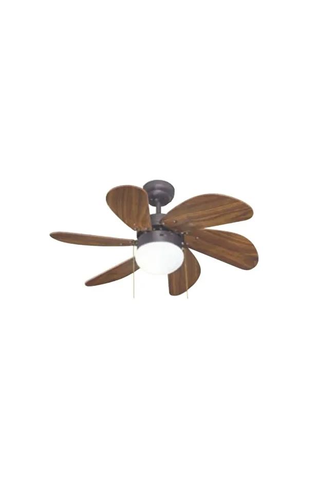 VANTİ-KCF280-AVİIZELİ AHŞAP VANTILATÖR 60 WATT MXMPA - 2