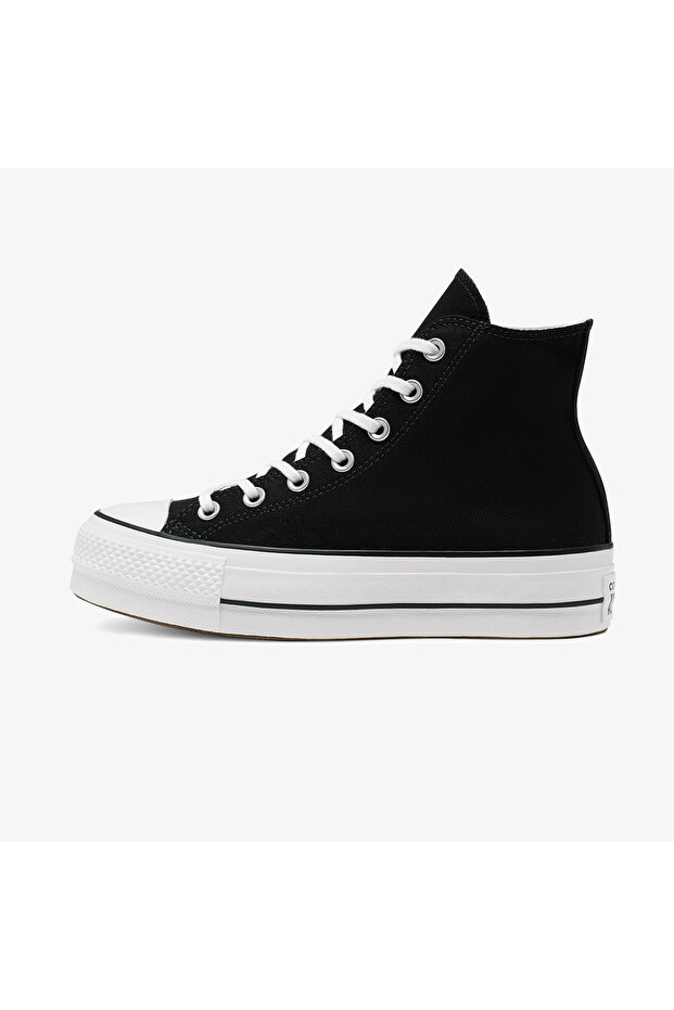 Chuck Taylor All Star Lift Kadın Siyah Günlük Ayakkabı KADIN LS AYAKKABI 560845C - 3