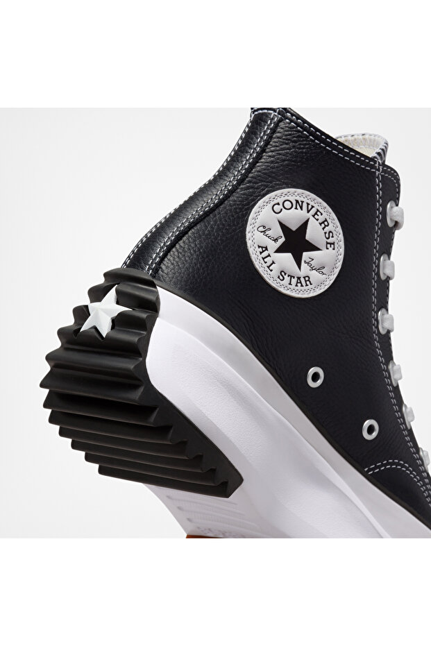 Run Star Hike Platform Foundational Leather Unisex Siyah Sneaker - 7