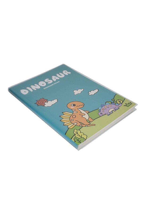 كتاب جنة الديناصورات بغلاف مطاطي غير لامع B5/مختلط