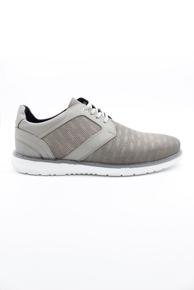 Men's 100% Leather Lace-Up Casual Shoes 1033250150