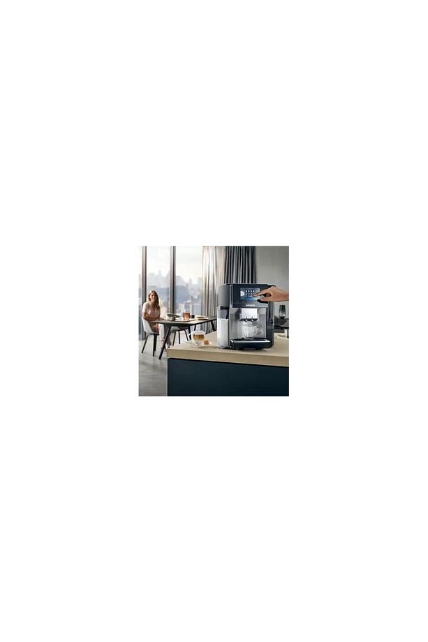 Drmzz Güçlü 19 Bar,Tam Otomatik Espresso Kahve Makinesi EQ700 integral Inox silver metallic,2,4 L - 5