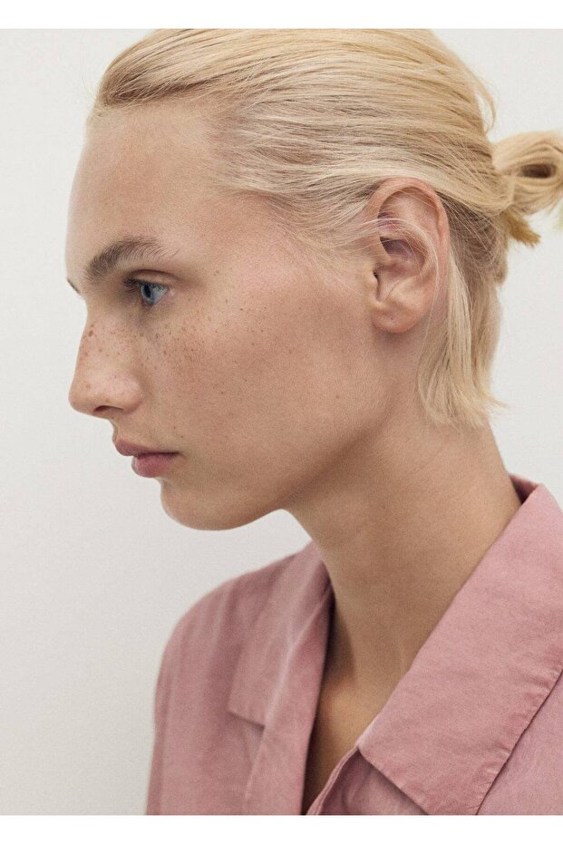 Garment dyed pamuklu gömlek - 7