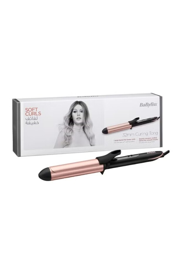 Hair Curling Iron Extensive Wide Reach 32mm Curling Tong Barrel