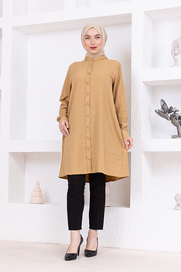 KETEN TESETTÜR TUNİK - 8