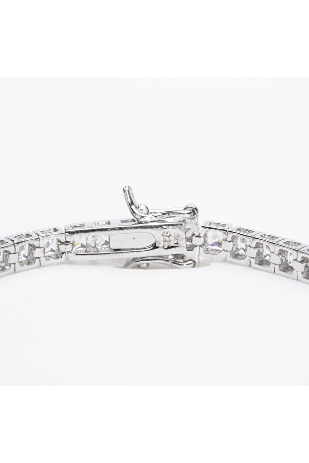 Solid 925 SILVER Tennis Bracelet - 4