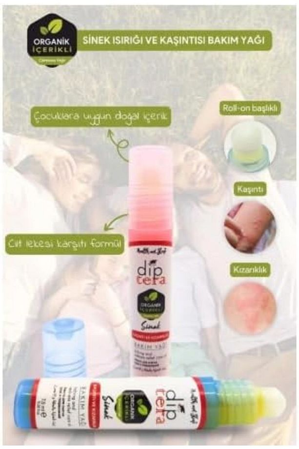 Diptera Organik Sinek Isırığı ve Giderici Bakım Yağı, 7.5ml, Pembe - 3