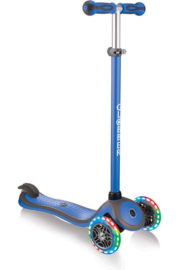 Globber çocuk Primo Plus ile ışık kadar tekerlekli Scooter, çocuk, Primo Plus with Light Up Wheels - 1