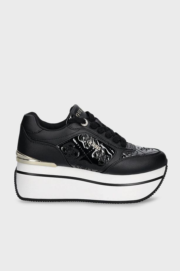 Camrio9 4G Logolu Platform Sneaker Ayakkabı FLTCM9FAL12BLACK AYAKKABI FLTCM9 FAL12 BLACK - 1