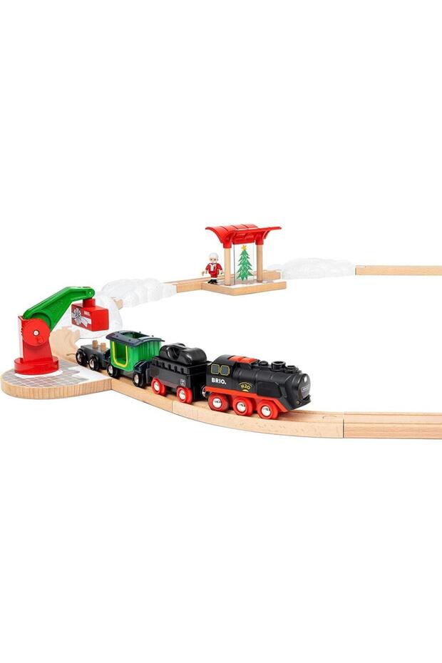 Christmas steam train set - 1