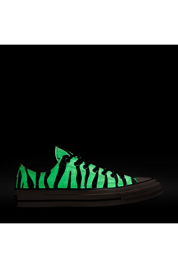 Chuck 70 Zebra Print Unisex Bej Sneaker - 8