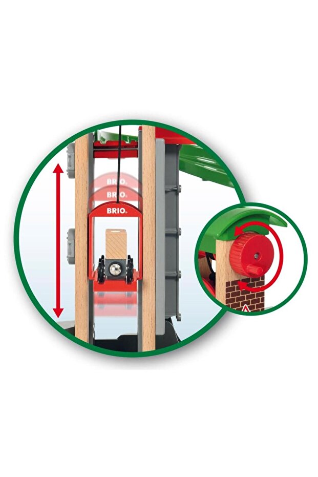 Train set with elevator - 7