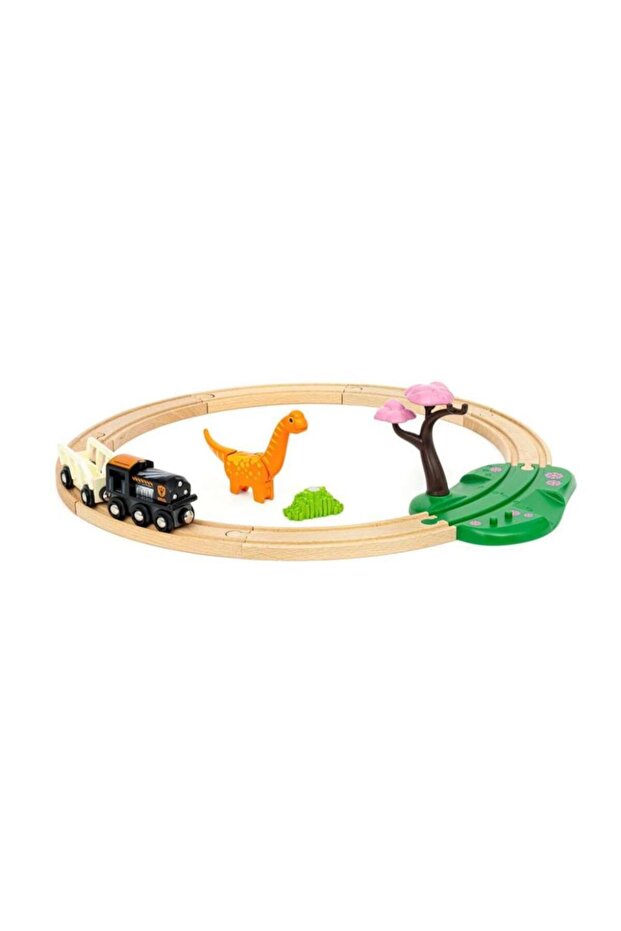 Dinosaur round train set - 1