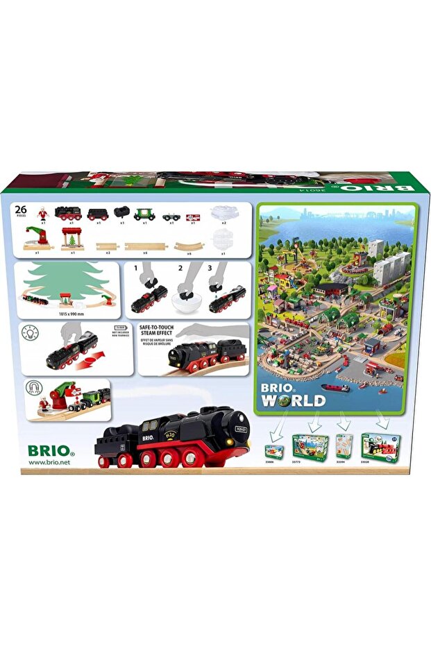 Christmas steam train set - 4