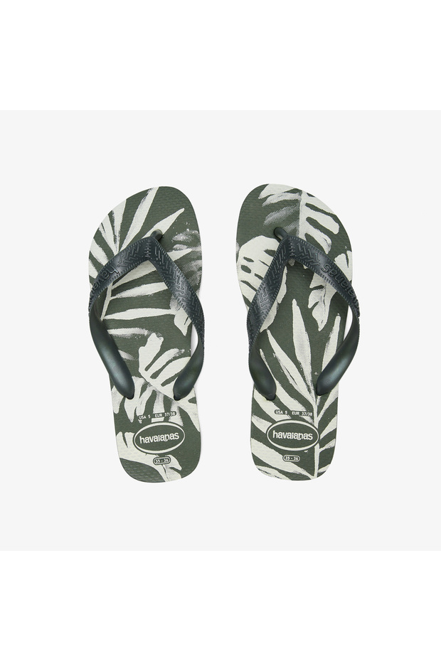 Aloha Unisex Green Slippers
