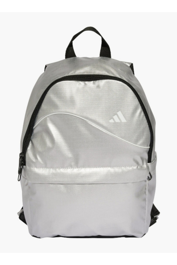 Logo Print School Backpack with Adjustable Straps and Zip Closure - 9x29x36 cms - 1