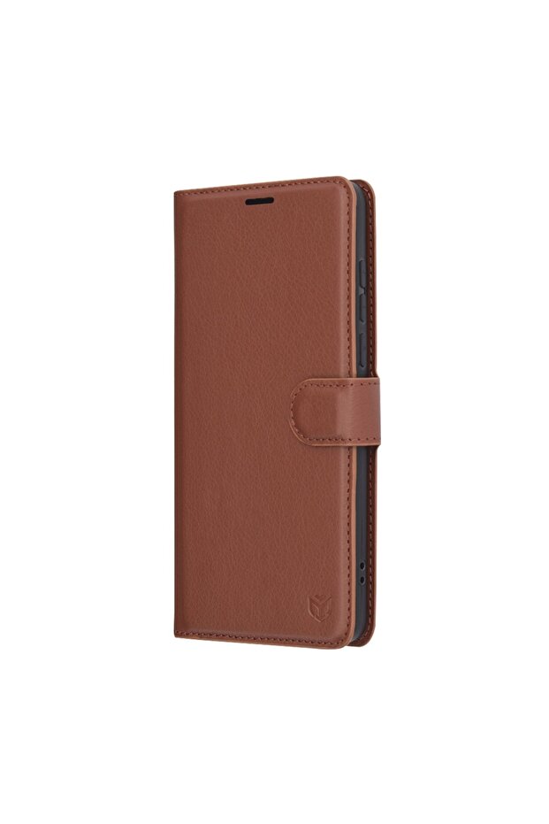 OnePlus 13 Case - Leather Folio - Brown - 8
