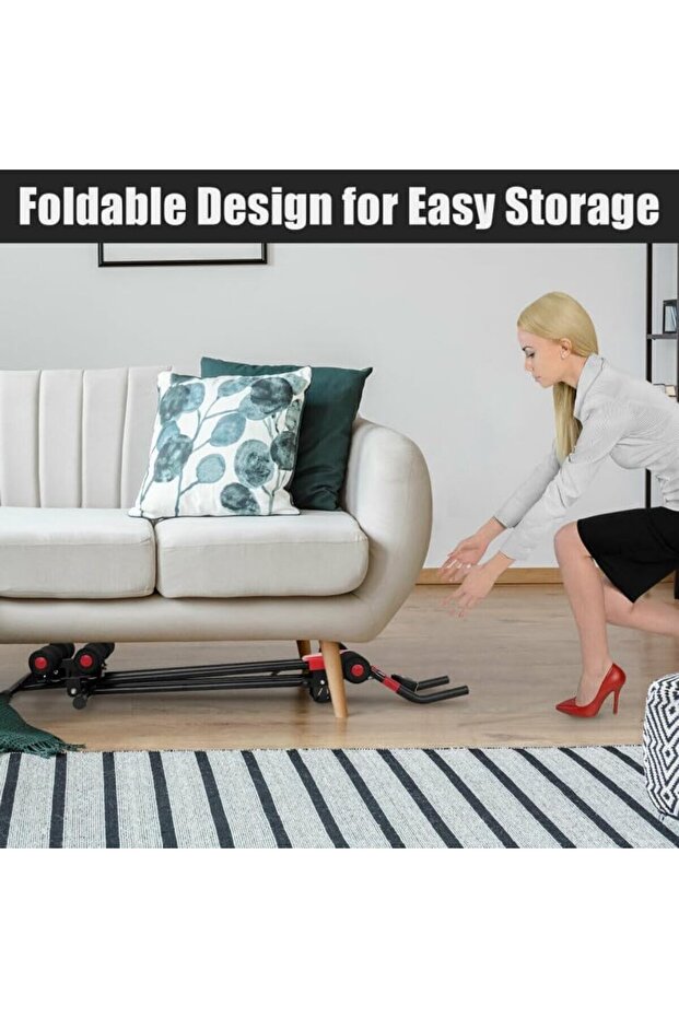 جهاز تمارين البطن مع شاشة LCD لصالة الألعاب الرياضية المنزلية - 3