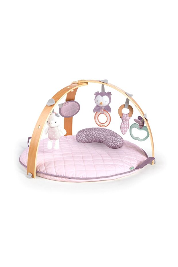 Cozy Spot Calla Reversible Plush Activity Gym with 5 Toys | Ages 0+