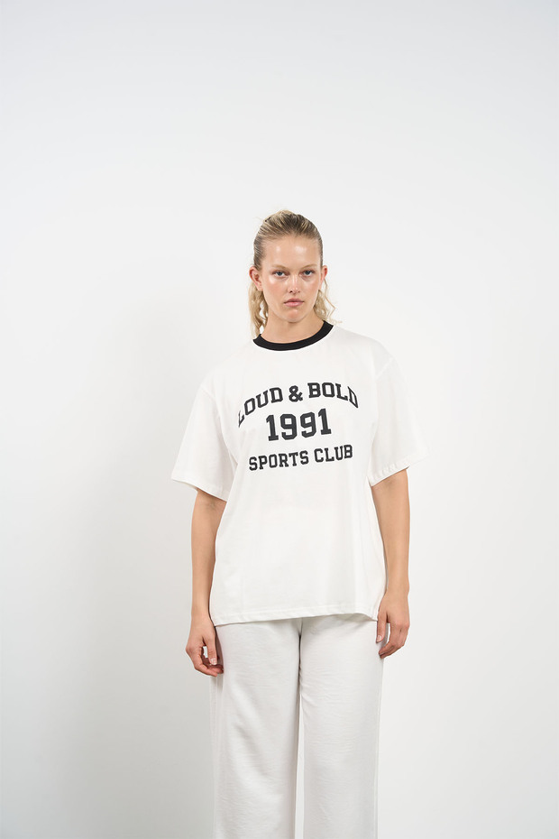 تي شيرت أساسي مطبوع (36-42) |   1035 - 2