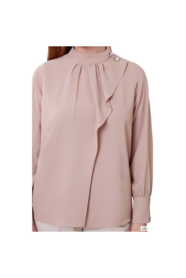 Taş İşlemeli Bluz - 3