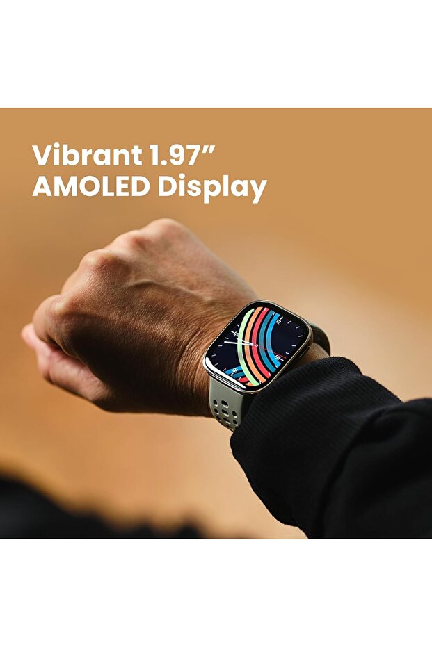 Bip 6 Smart Watch 46mm, 14 Day Battery, 1.97" AMOLED Display, GPS & Free Maps, Bluetooth Charcoal - 2