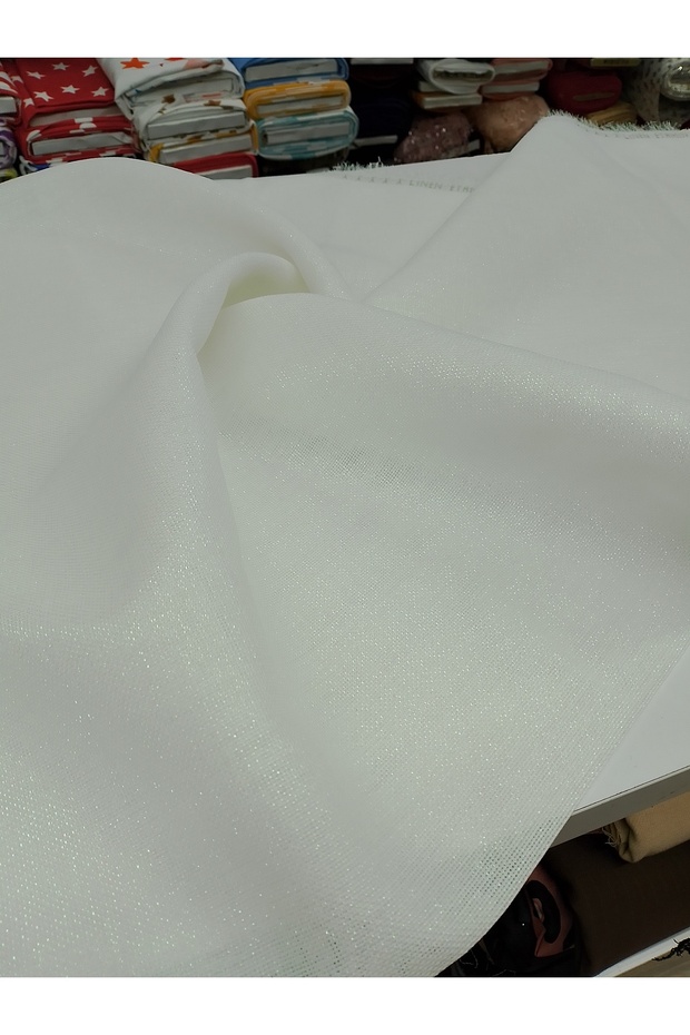 Simli Etamin Kumaş - 3