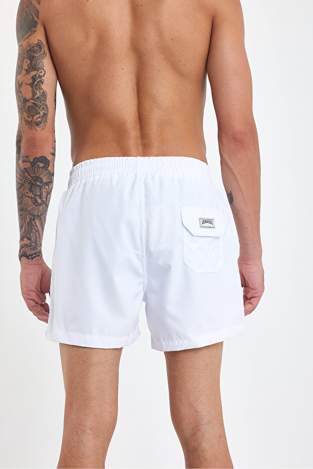 Cool Boy Baskılı Deniz Şortu - 8