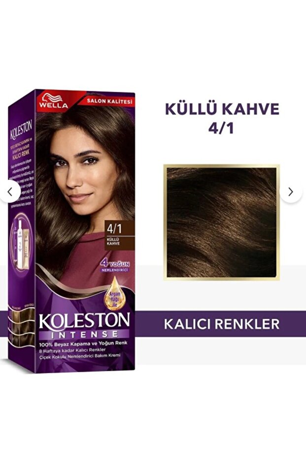 Wella Koleston Intense 4/1 Kahve Saç Boyası