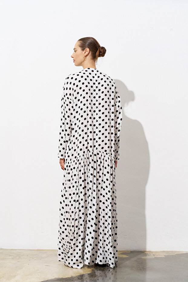 POINTE Viskon Elbise - 5