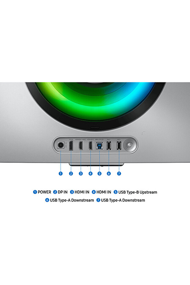 Odyssey Neo G8 LS34DG850SUXUF 34" 0.03MS 175Hz (3440 x 1440) OLED Kavisli Gaming Monitör - 4