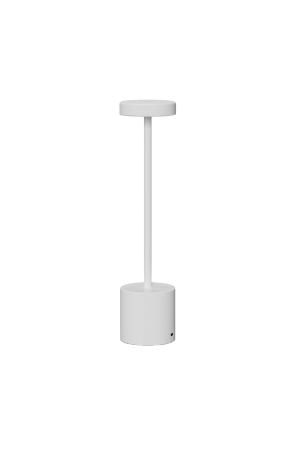 Rechargeable table lamp, white - 1