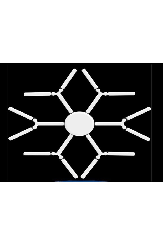 Foldable snowflake lamp, E27, 60 w 1 pc - 7