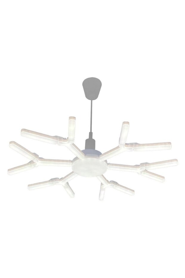 Foldable snowflake lamp, E27, 60 w 1 pc - 1